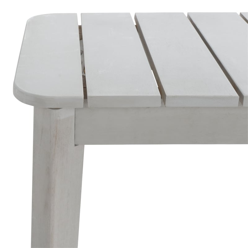 Safavieh Europa Wood and Fabric Dining Set in Gray