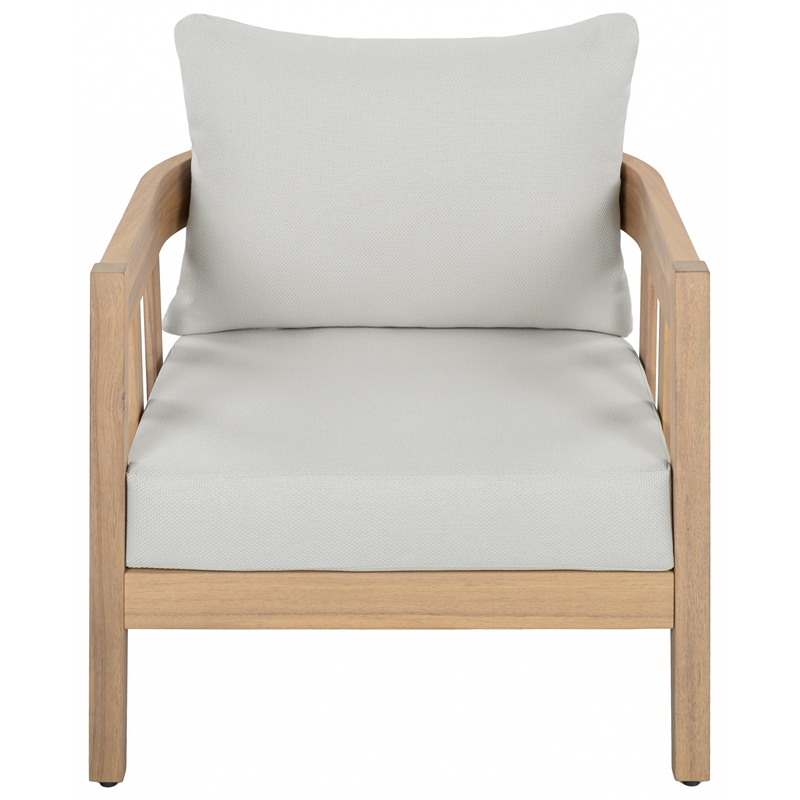 Safavieh Owen Wood Chair Set of 2 in Oak / Ivory