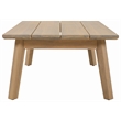 Safavieh Owen Wood Bench + Table  in Oak / Ivory