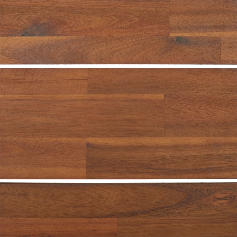 Safavieh Deacon 4 Pc Wood Living Set in Natural / Beige