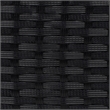 Safavieh Bandele 4Pc Wicker and Rattan Living Set in Black / Light Gray