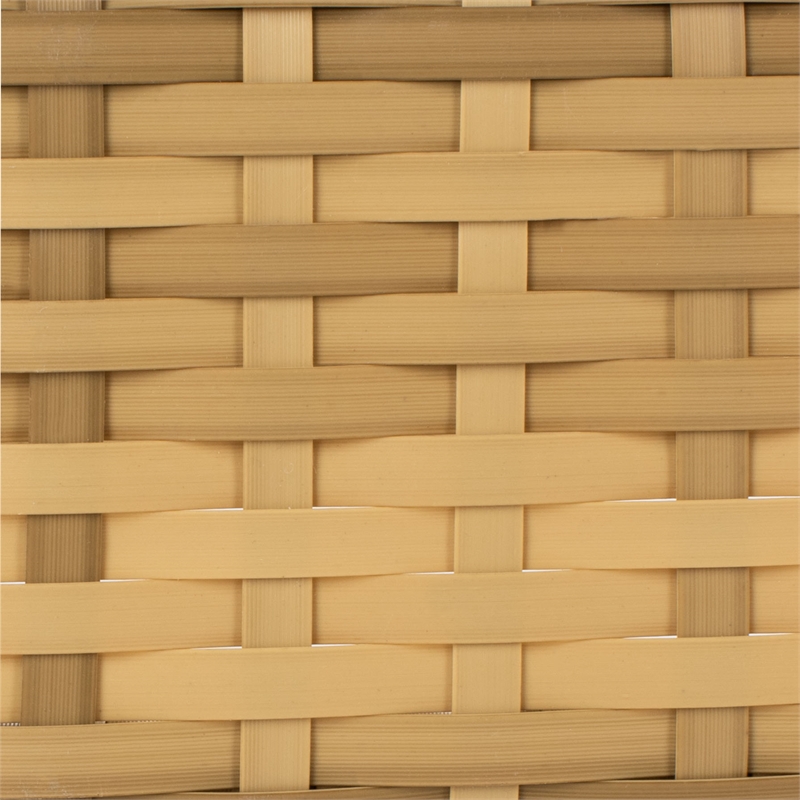 Safavieh Bassey 4Pc Wicker and Rattan Living Set in Natural / White