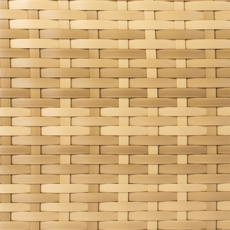 Safavieh Vellor 4 Pc Wicker and Rattan Living Set in Natural / White