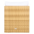 Safavieh Pramla Wicker and Rattan Sette w/Ottoman in Natural / White
