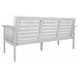 Safavieh Finnick Wood Outdoor Bench in Gray / Beige