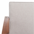 Safavieh Finnick Wood Outdoor Bench in Natural / Light Gray