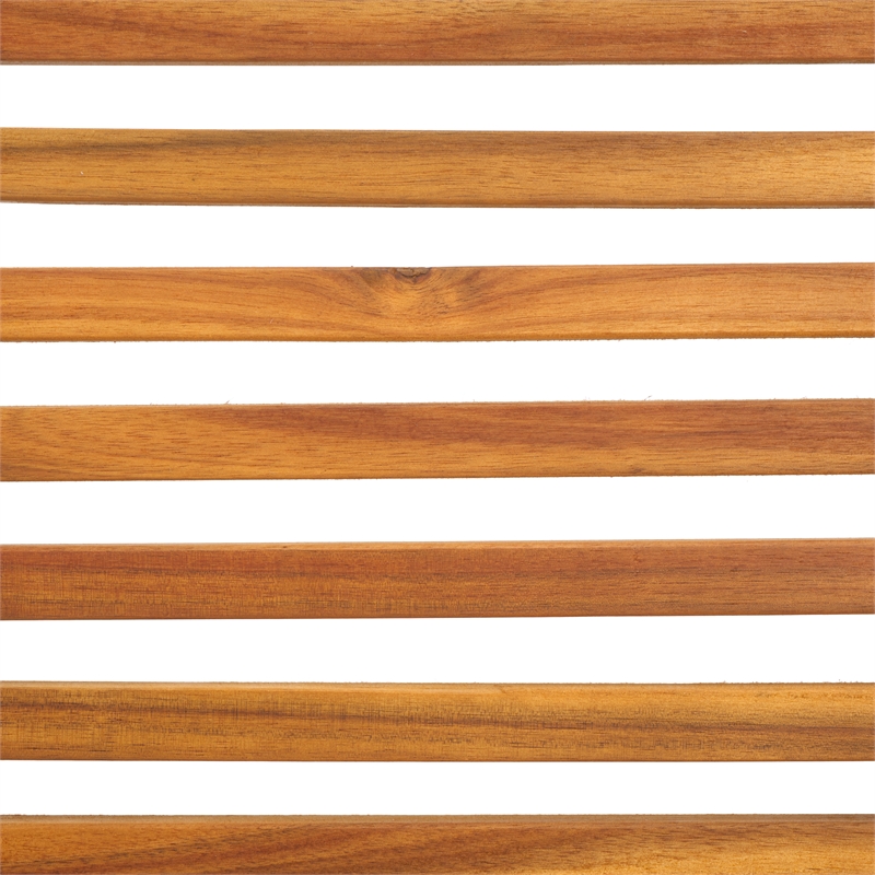 Safavieh Monti Wood Bench in Natural / White