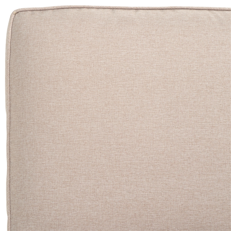 Safavieh ChesterWood  2 Seater Sofa in Natural / Light Gray