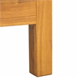 Safavieh Crewe Wood Chair in Natural / Light Gray