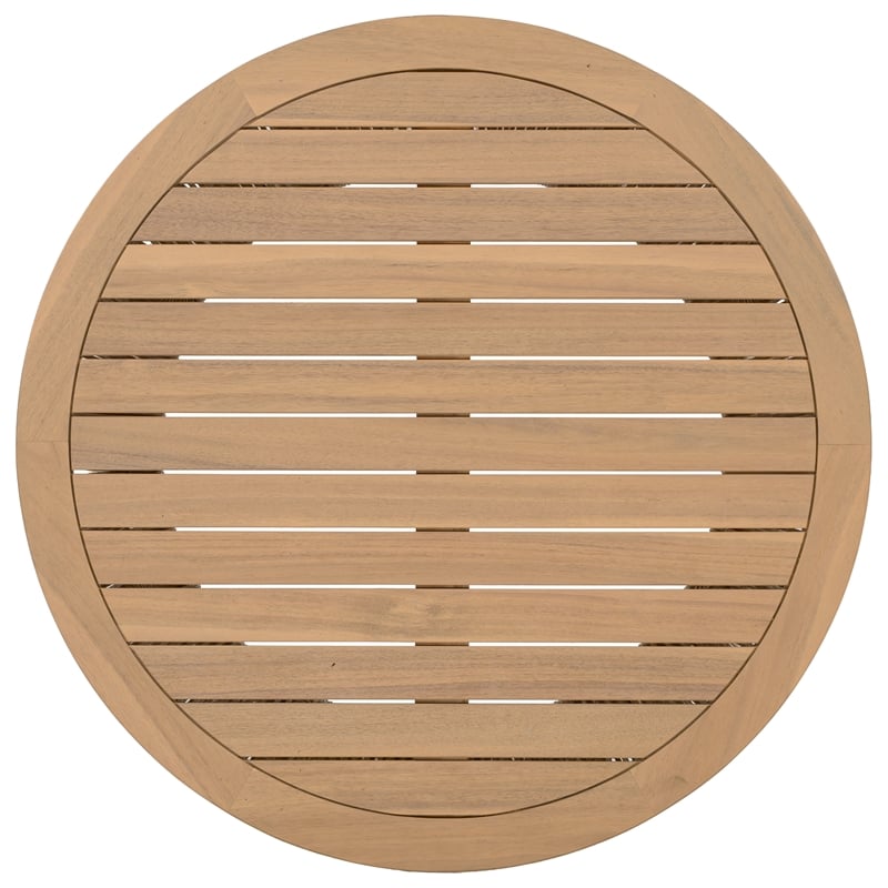 Safavieh Bella Wood Coffee Table in Oak / Taupe