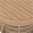 Safavieh Bella Wood Coffee Table in Oak / Ivory