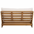 Safavieh Duncan Wood Sofa  in Natural / Beige