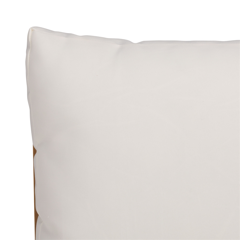 Safavieh Duncan Wood Sofa  in Natural / Beige