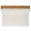 Safavieh Duncan Wood Sofa  in Natural / Beige