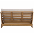 Safavieh Duncan Wood Sofa in Natural / Light Gray