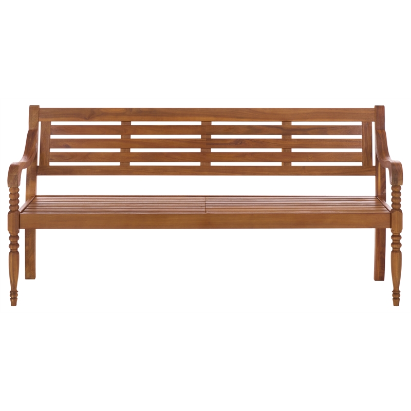 Safavieh Kanger Wood Bench in Natural