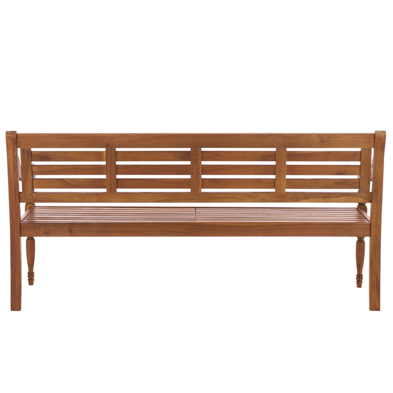 Safavieh Kanger Wood Bench in Natural