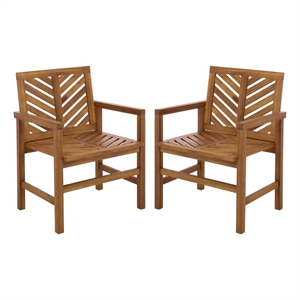 Safavieh Mika Wood Chair Set of 2  in Natural