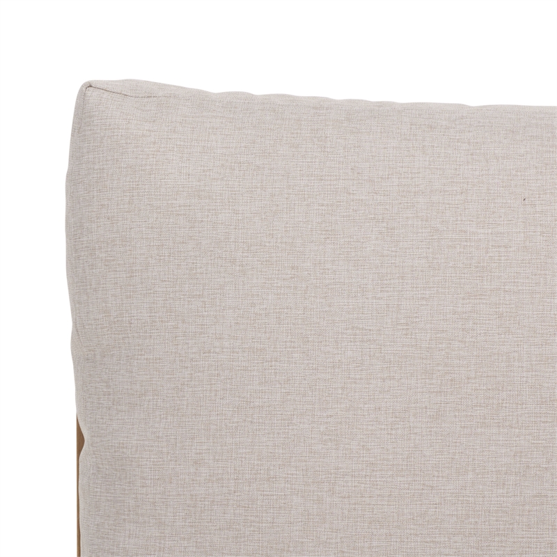 Safavieh Duncan Wood Chair Set of 2 in Natural / Light Gray