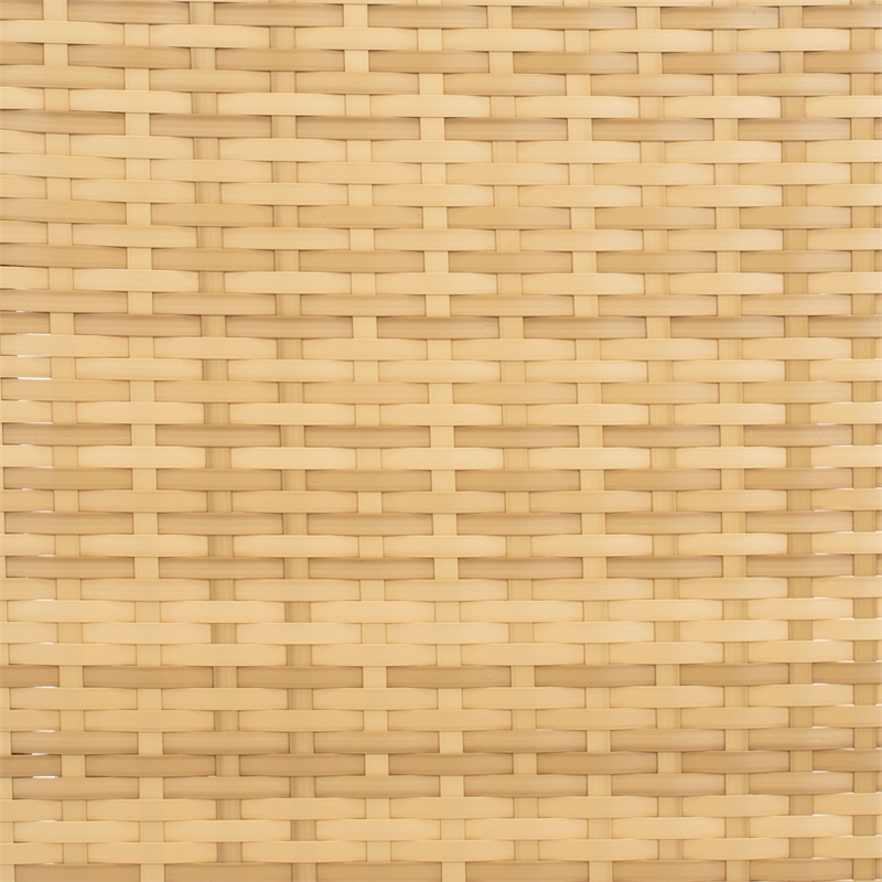 Safavieh Horus Wicker and Rattan Dining Set in Natural / White