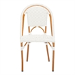 Safavieh California Metal Side Chair  in White