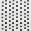 Safavieh California Metal Side Chair  in White / Navy