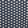 Safavieh California Metal Side Chair  in Navy / White
