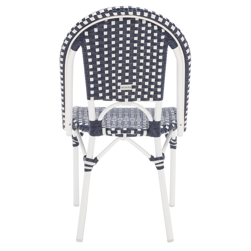 Safavieh California Metal Side Chair  in Navy / Navy