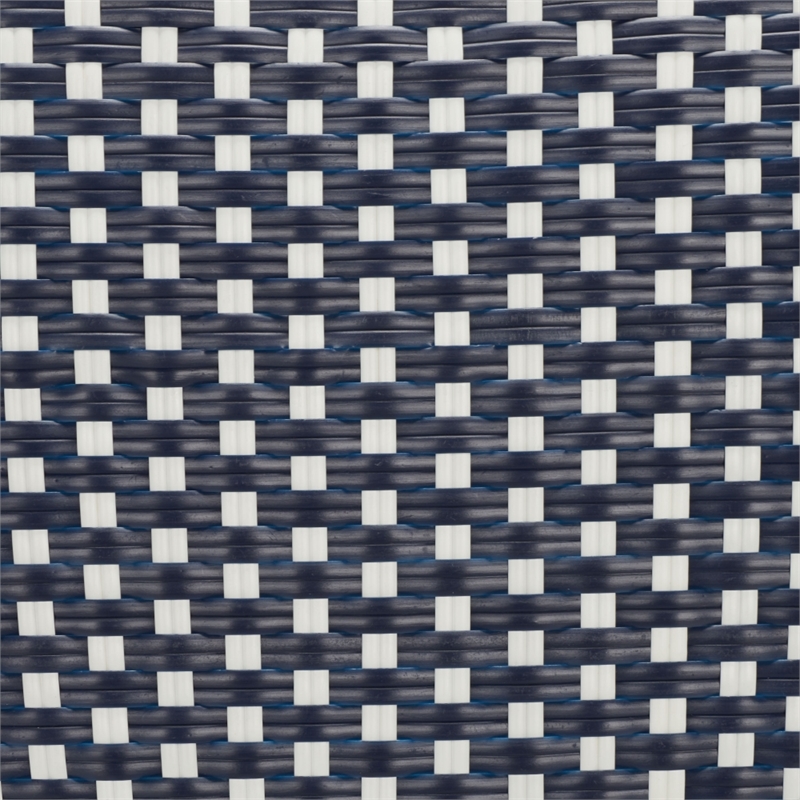 Safavieh California Metal Side Chair  in Navy / Navy