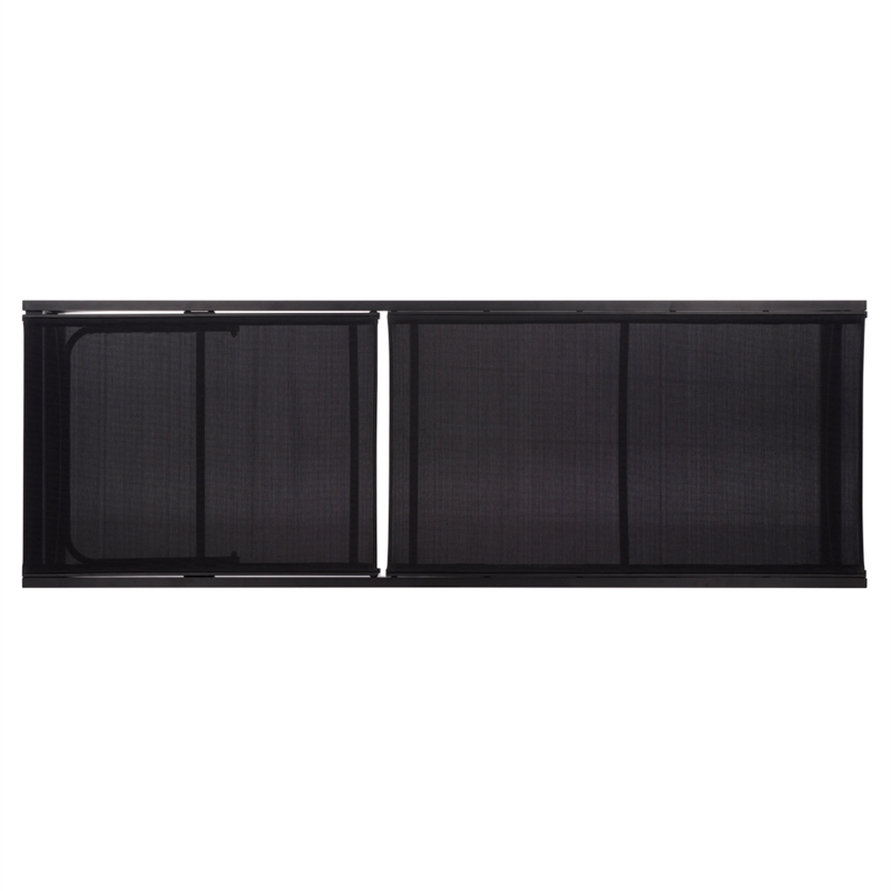 Safavieh Jordan Aluminum Lounger in Black / Black