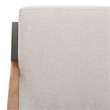 Safavieh Randolph 4 Pc Wood Living Set in Gray / Light Gray