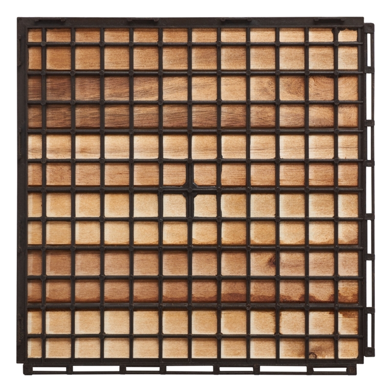 Safavieh Phuket Wooden Floor Tile in Natural