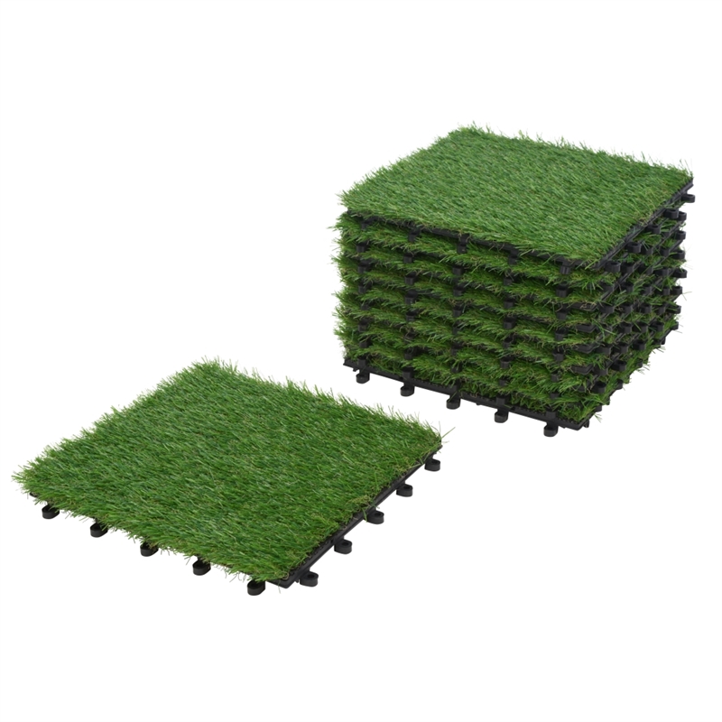 Safavieh Paju Grass Floor Tile in Green