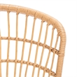 Safavieh Prenza 3Pc Rattan and Steel Lounger Set in Natural / Beige