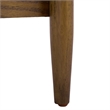 Safavieh Shelbie 1 Drawer Reeded Wood Nightstand in Oak