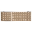 Safavieh Arthur Iron Lounge Chair in Gray / Tan