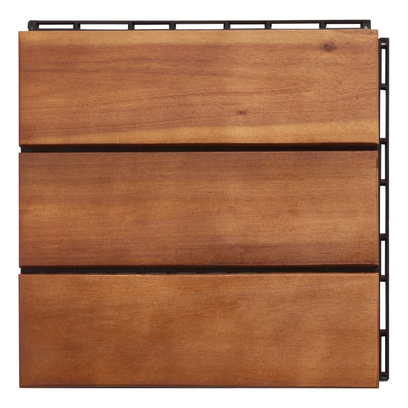 Safavieh Manila Wooden Floor Tile in Natural