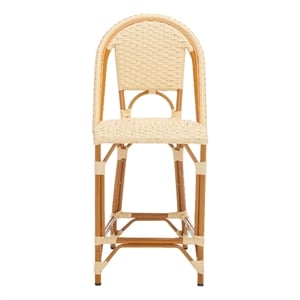 Safavieh California Metal Counter Stool in Natural