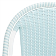 Safavieh California Metal Counter Stool in Baby Blue / White