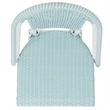 Safavieh California Metal Counter Stool in Baby Blue / White