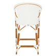 Safavieh California Metal Counter Stool w/ Arm  in White