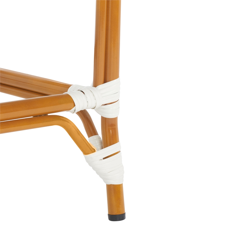 Safavieh California Metal Counter Stool w/ Arm  in White