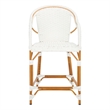 Safavieh California Metal Counter Stool w/ Arm  in White