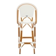 Safavieh California Metal Bar Stool in White