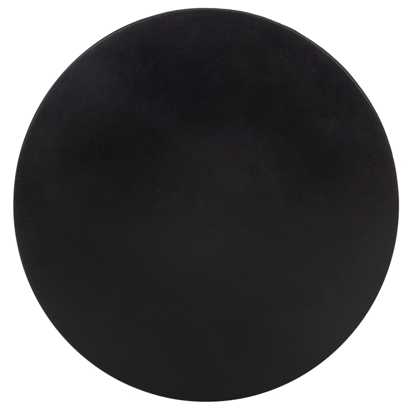 Safavieh Haruki  In/Outdoor Concrete Accent Stool in Black