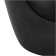 Safavieh Aishi In/Outdoor Concrete Accent Stool in Black