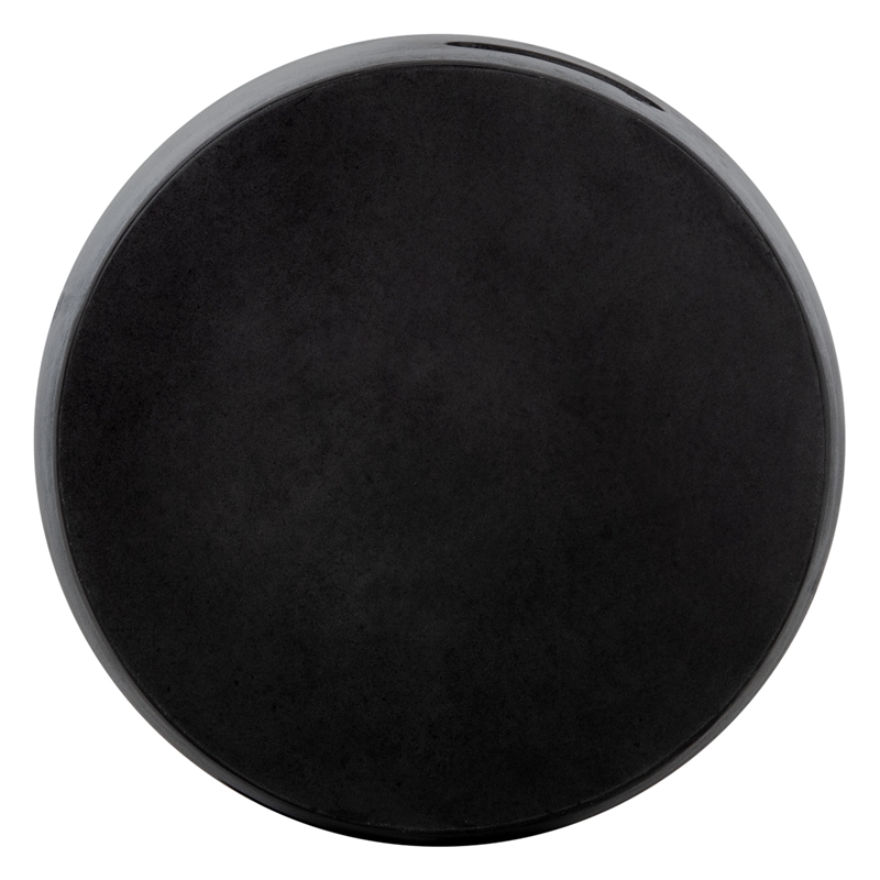 Safavieh Zuri In/Outdoor Concrete Accent Stool in Black