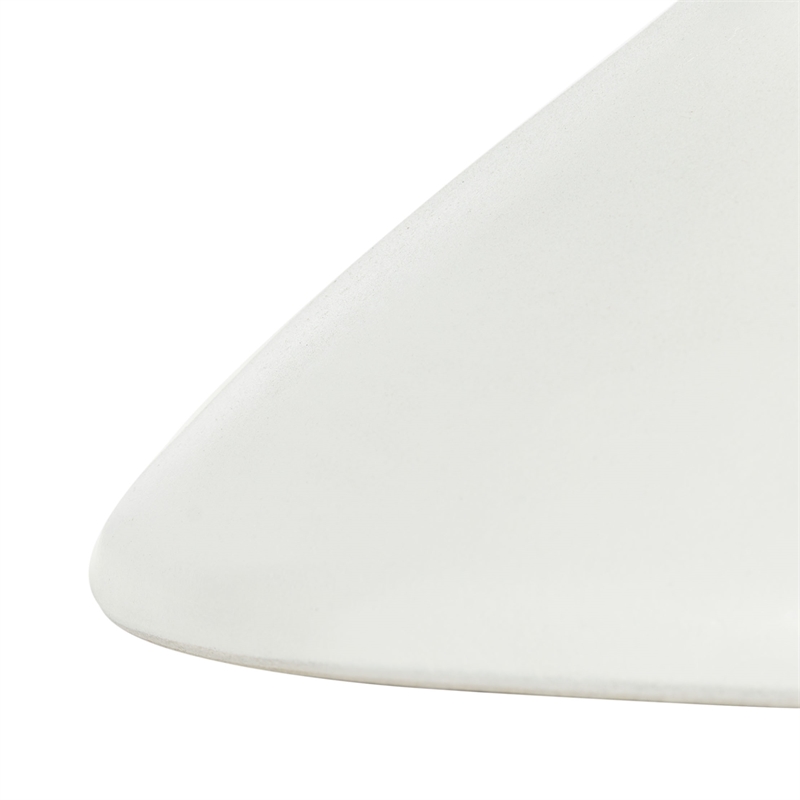 Safavieh Jiraiya Concrete Accent Stool  in Ivory
