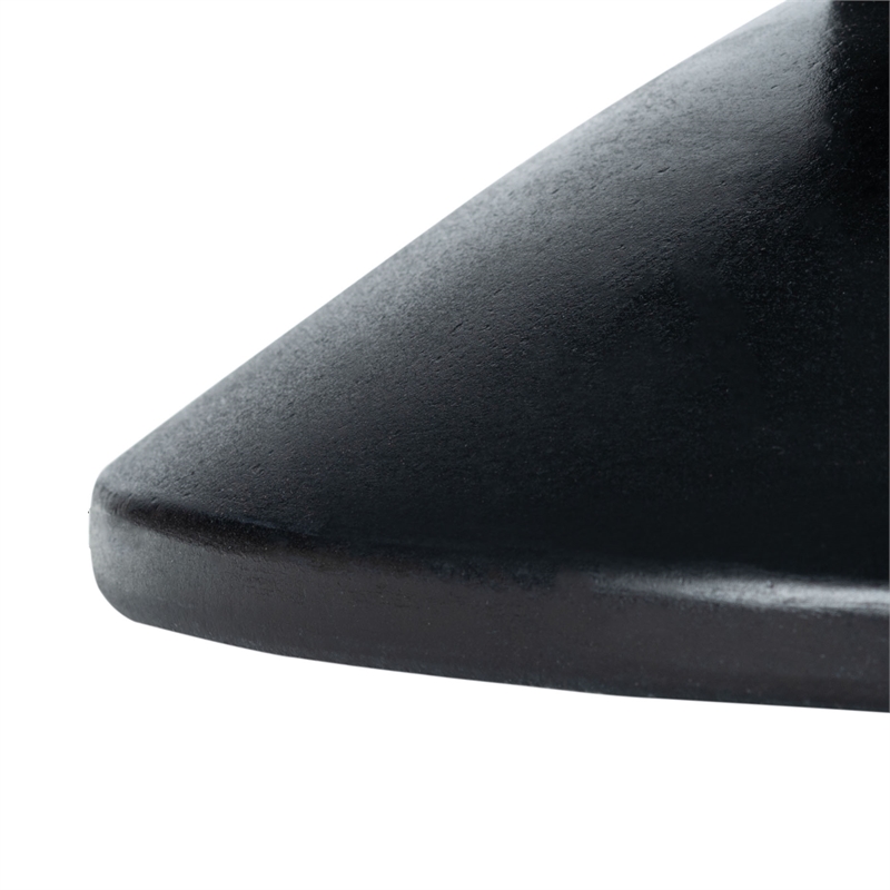 Safavieh Katara Concrete Accent Stool  in Black
