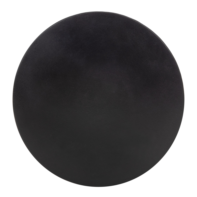 Safavieh Vesta In/Outdoor  Concrete Accent Stool in Black